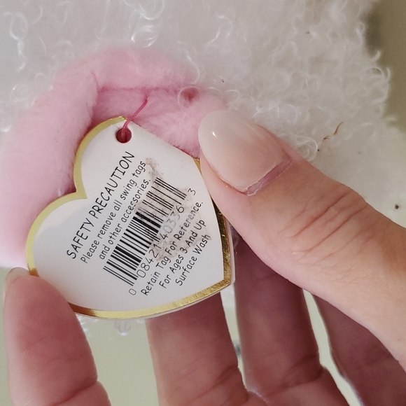 HUTCH CLUTCH Ty Beanie Babies 2005 hidden zipper compartment soft 'fur' EUC - Picture 4 of 9